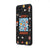 Samsung M53 Stay Groovy Telefon Kılıfı - Renkli Silikon - Siyah