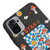 XİAOMİ REDMİ NOTE 10 Stay Groovy Telefon Kılıfı - Renkli Silikon - Siyah
