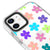 iPhone 11 Colorful Flowers Telefon Kılıfı - Artycase - Beyaz