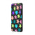 Samsung A04 Colorful Flowers Telefon Kılıfı - Renkli Silikon - Siyah