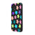Samsung A33 Colorful Flowers Telefon Kılıfı - Renkli Silikon - Siyah