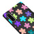 Samsung Note 10 Colorful Flowers Telefon Kılıfı - Renkli Silikon - Siyah