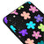 SAMSUNG S20 FE Colorful Flowers Telefon Kılıfı - Renkli Silikon - Siyah