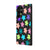 Samsung S22 Ultra Colorful Flowers Telefon Kılıfı - Renkli Silikon - Siyah
