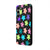 Samsung S23 Plus Colorful Flowers Telefon Kılıfı - Renkli Silikon - Siyah