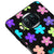 Xiaomi Mi 10 T Lite Colorful Flowers Telefon Kılıfı - Renkli Silikon - Siyah