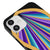 iPhone 12 NOOR013 Telefon Kılıfı - Renkli Silikon - Siyah