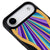 iPhone Air NOOR013 Telefon Kılıfı - Renkli Silikon - Siyah