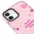 iPhone 11 In My Shining Era Telefon Kılıfı - Artycase - Simli Pembe