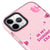 iPhone 11 Pro Max In My Shining Era Telefon Kılıfı - Artycase - Simli Pembe