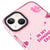 iPhone 13 Mini In My Shining Era Telefon Kılıfı - Artycase - Simli Pembe
