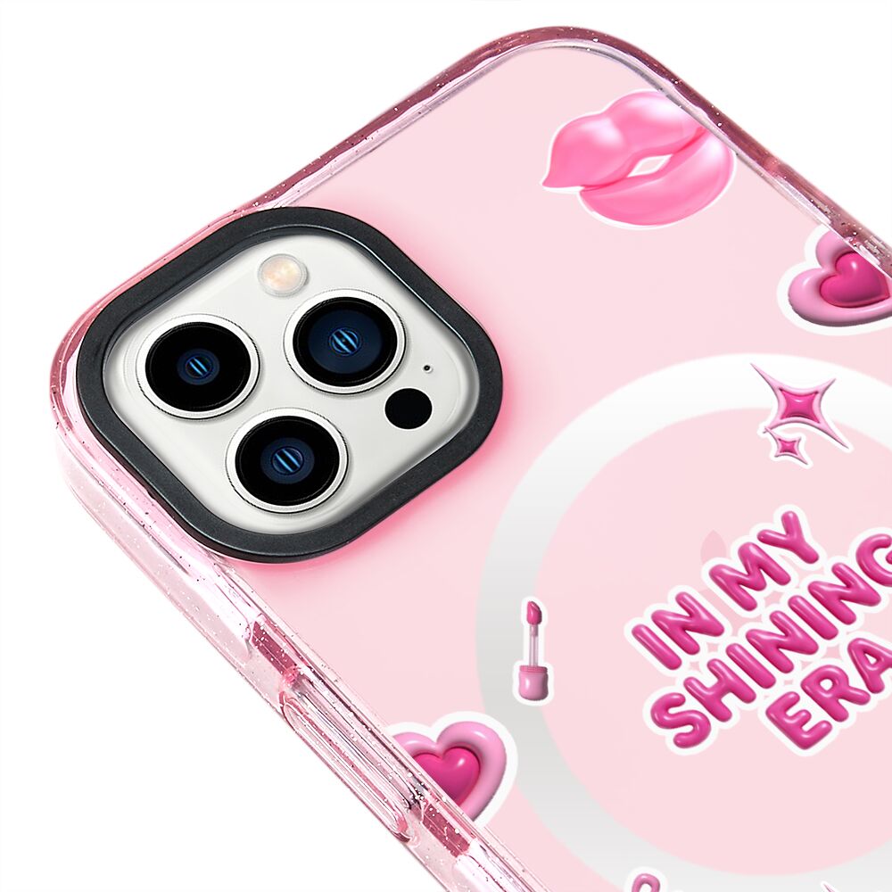 MagsafeliArtycaseSimliPembe
