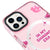 iPhone 16 Pro In My Shining Era Telefon Kılıfı - Magsafeli Artycase - Simli Pembe