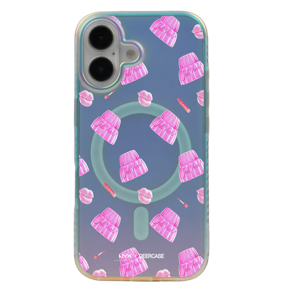 iPhone 16 Plus Jelly Mood Magsafe Case Aura Hologram