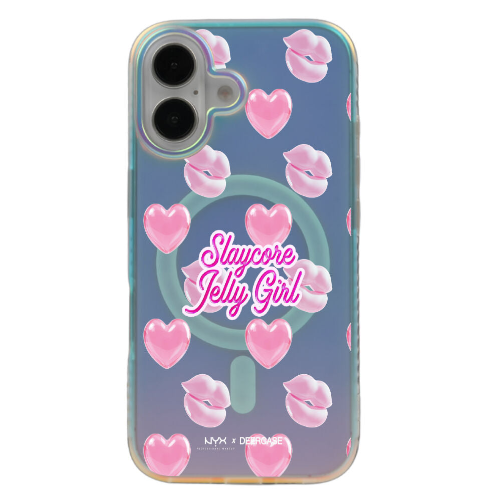 iPhone 16 Plus Slaycore Jelly Magsafe Case Aura Hologram