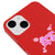 iPhone 14 Jelly Girl Telefon Kılıfı - Renkli Silikon - Kırmızı