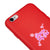 iPhone 6S Jelly Girl Telefon Kılıfı - Renkli Silikon - Kırmızı