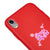 iPhone XR Jelly Girl Telefon Kılıfı - Renkli Silikon - Kırmızı