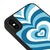 iPhone X Heart In Blue Telefon Kılıfı - Glossy - Popsoketsiz