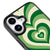 iPhone 17 Heart In Green Telefon Kılıfı - Glossy - Popsoketsiz