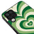 Samsung A12 Heart In Green Telefon Kılıfı - Glossy - Popsoketsiz