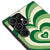 Samsung S22 Ultra Heart In Green Telefon Kılıfı - Glossy - Popsoketsiz