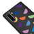 Samsung Note 10 Oliz Slice Telefon Kılıfı - Renkli Silikon - Siyah