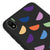 Xiaomi 7A Oliz Slice Telefon Kılıfı - Renkli Silikon - Siyah