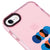 iPhone 8 Oliz Circular Telefon Kılıfı - Artycase - Simli Pembe