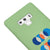 Samsung Note 9 Oliz Dairesel Telefon Kılıfı - Renkli Silikon - Yeşil