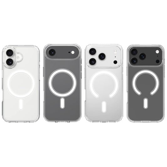 iPhone 17 Pro Max Magsafe Ultra Thin Şeffaf Telefon Kılıfı