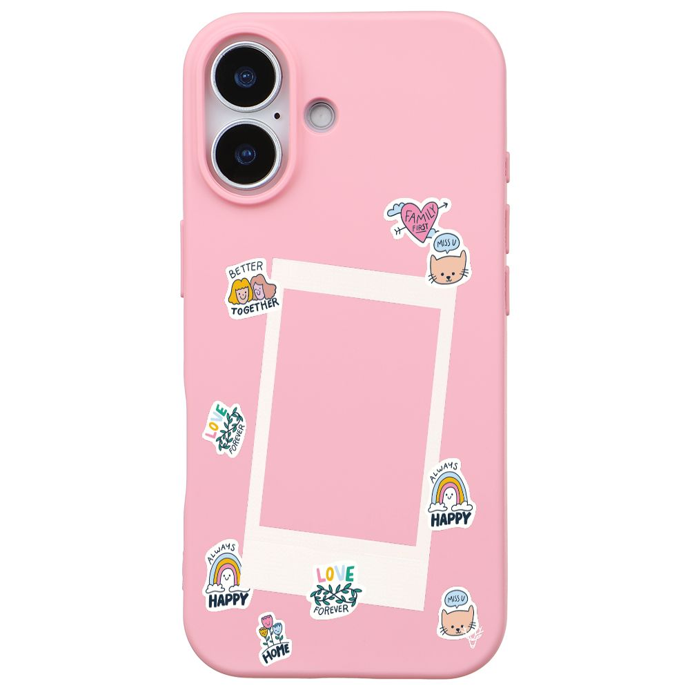 RenkliSilikonPembe