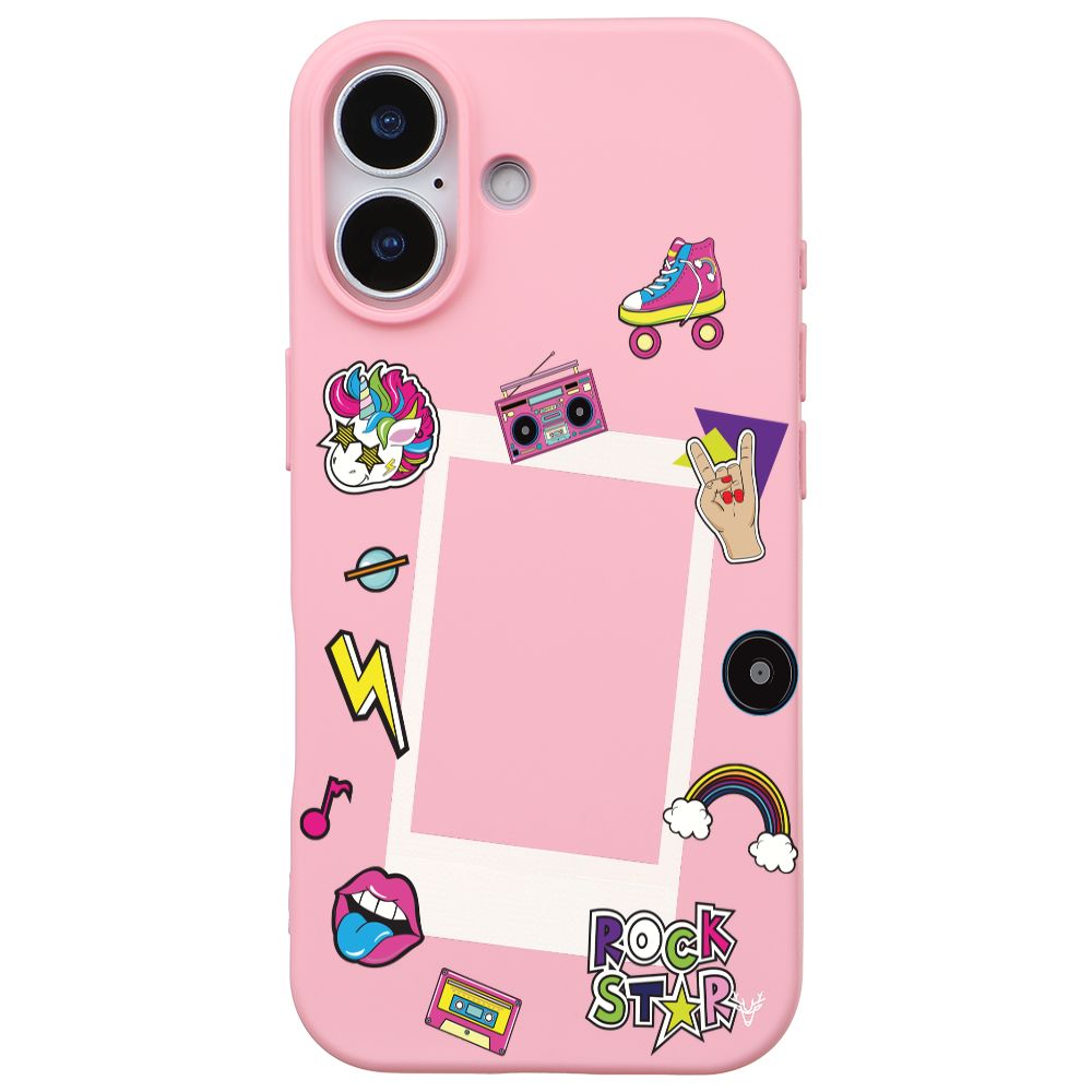 RenkliSilikonPembe