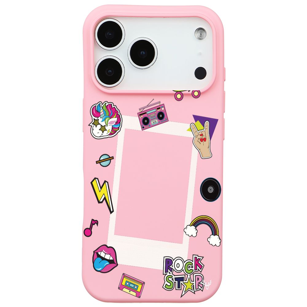 RenkliSilikonPembe
