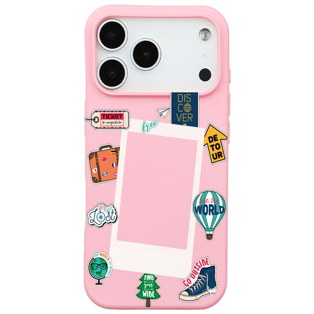 RenkliSilikonPembe