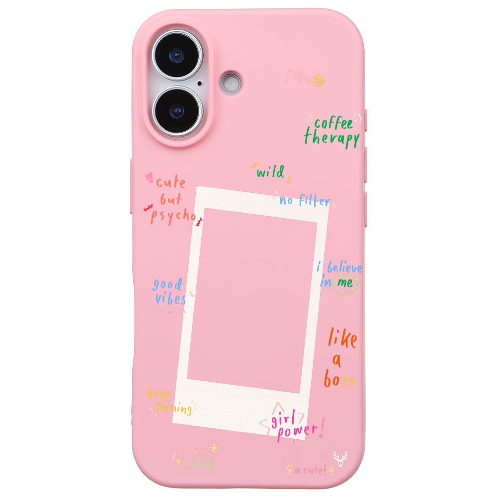 RenkliSilikonPembe