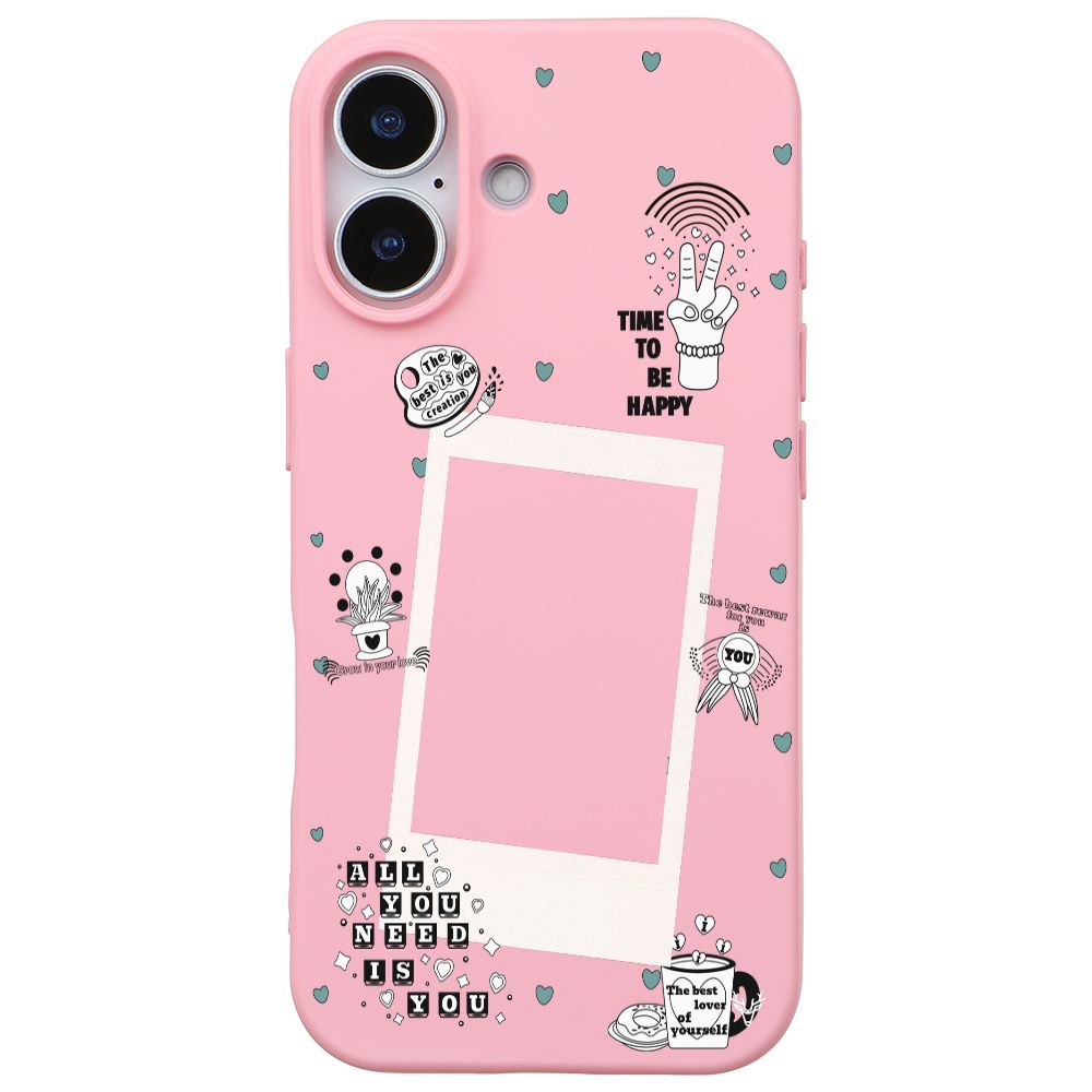 RenkliSilikonPembe