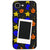 iPhone 16e Colorful Shapes Polaroid Telefon Kılıfı - Renkli Silikon - Siyah