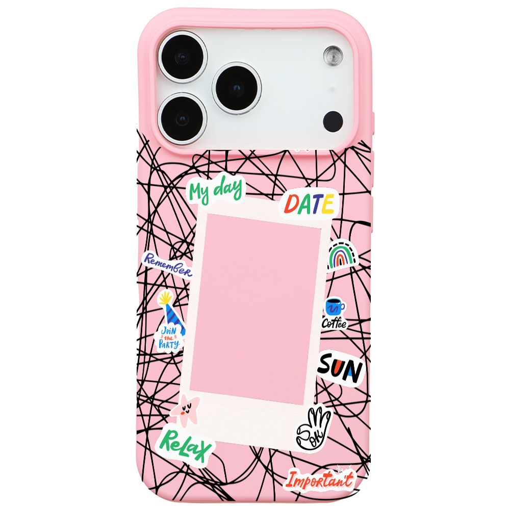 RenkliSilikonPembe