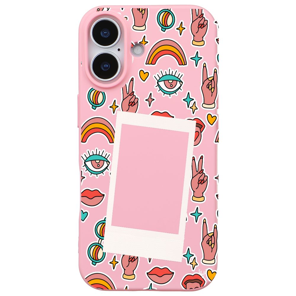 RenkliSilikonPembe
