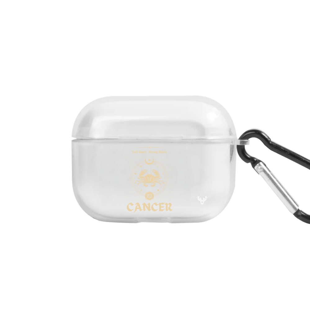 Apple AirPods Pro Burçlar Cancer Astrology Şeffaf Kılıf