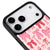 iPhone 17 Pro Cute Pinky Ribbons Telefon Kılıfı - Glossy - Popsoketsiz