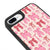 iPhone 8 Plus Cute Pinky Ribbons Telefon Kılıfı - Glossy - Popsoketsiz