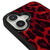 iPhone 16 Plus Red Leopar Telefon Kılıfı - Glossy - Popsoketsiz