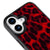 iPhone 17 Red Leopar Telefon Kılıfı - Glossy - Popsoketsiz