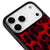 iPhone 17 Pro Red Leopar Telefon Kılıfı - Glossy - Popsoketsiz