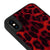iPhone XS Red Leopar Telefon Kılıfı - Glossy - Popsoketsiz