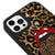 iPhone 13 Pro Leopar Stones Telefon Kılıfı - Glossy - Popsoketsiz