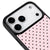 iPhone 18 Pro Max Pembe Kahverengi Benekler Telefon Kılıfı - Glossy - Popsoketsiz