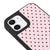 iPhone 11 Pembe Kahverengi  Benekler Telefon Kılıfı - Glossy - Popsoketsiz